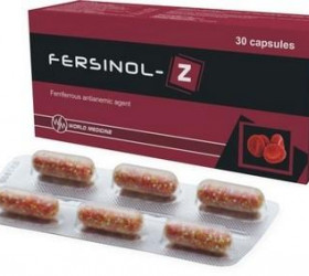 Fersinol-z caps.