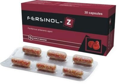 Fersinol-z caps. - poza produsului