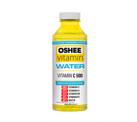 Oshee Apa vitaminizata Vit C500 lamaie/menta 555ml