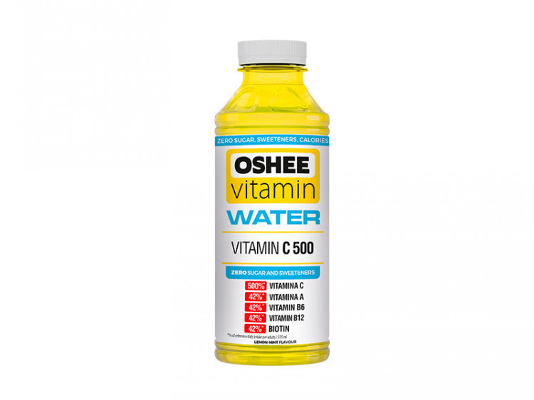 Oshee Apa vitaminizata Vit C500 lamaie/menta 555ml - poza produsului