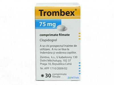 Trombex 75mg comp.film. - poza produsului