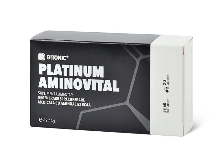 Bitonic Platinum Aminovital caps. - poza produsului