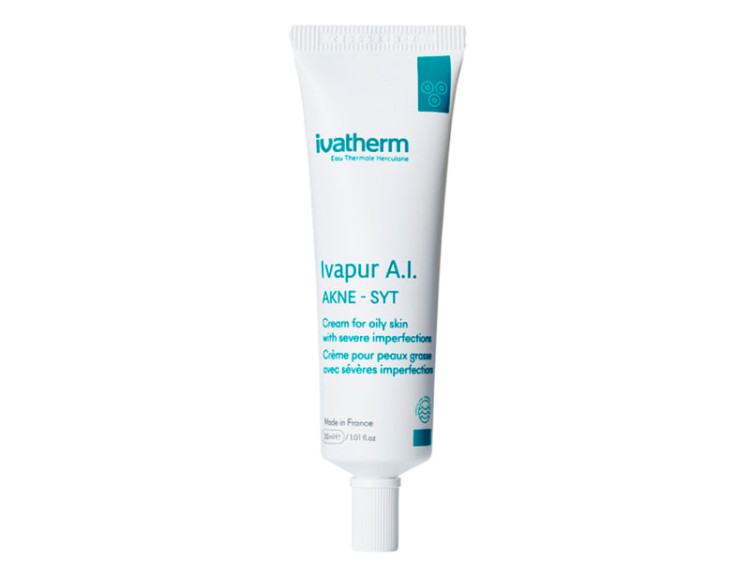 Ivatherm Ivapur AI Akne-Syt Crema piele grasa imperfectiuni severe 30ml - poza produsului