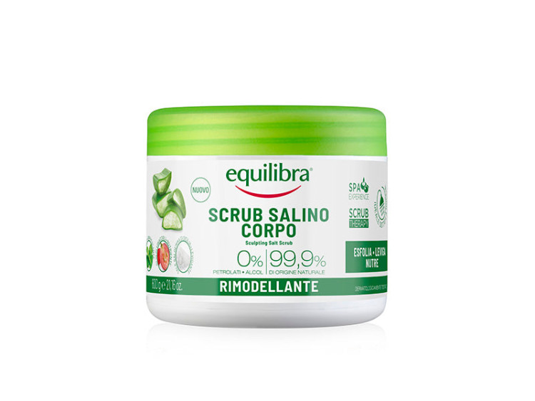 Equilibra Aloe Crema exfolianta p/u corp 600ml - poza produsului