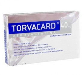 Torvacard 40mg comp.film.