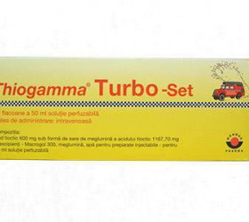 Thiogamma turbo set 12mg/ml sol.perf. 50ml