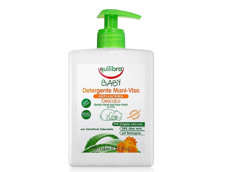 Equilibra Baby Sapun pu fata si miini fara lacrimi 250 ml - poza produsului