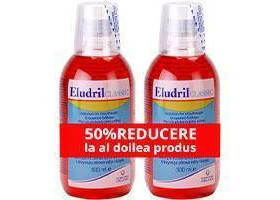 PFOC Eludril Apa de gura 500ml 1+1 (-50% la al doilea produs)