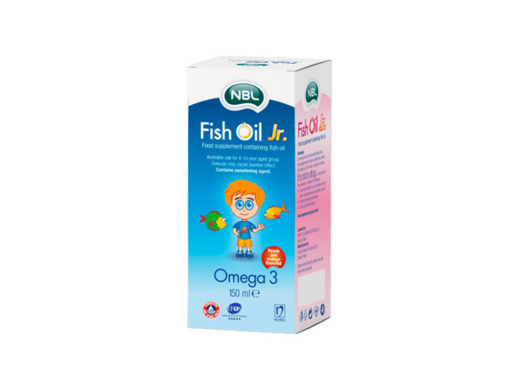NBL Fish Oil Junior sirop 150ml - poza produsului