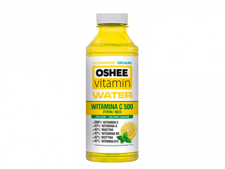 Oshee Vitamin Energy Elektrolity + Vitamine menta/lamaie 500ml - poza produsului