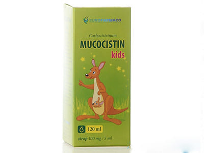 Mucocistin Kids 100mg/5ml sirop 120ml - poza produsului