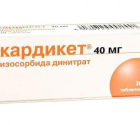 Kardiket retard 40mg comp.