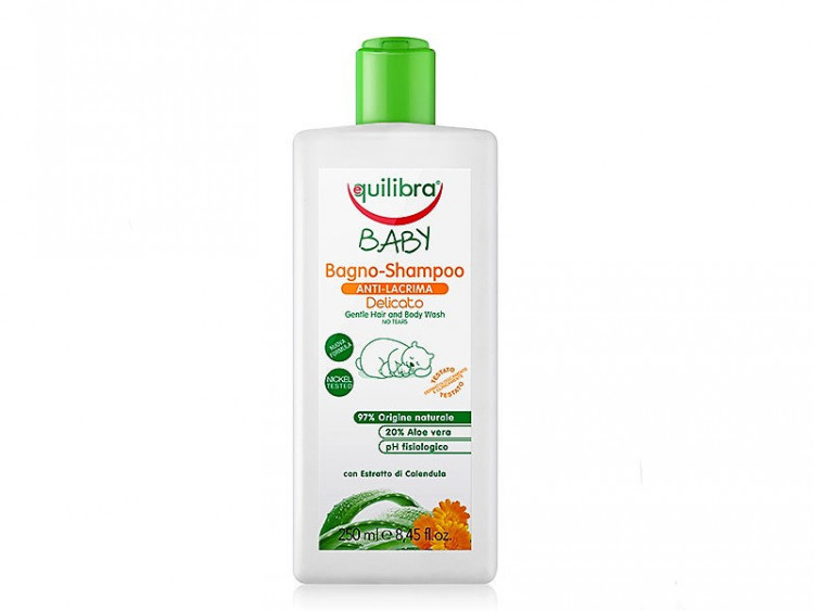 Equilibra Baby Gel de baie pu corp si par fara lacrimi 250ml - poza produsului