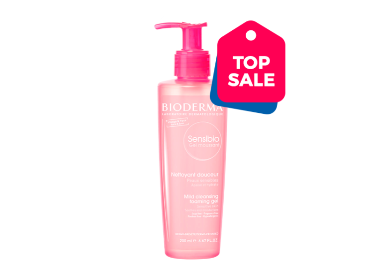 Bioderma Sensibio Gel micelar de spalare 200ml - poza produsului