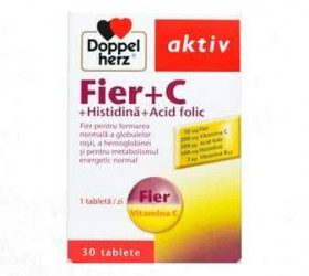 Doppelherz Fe+Vit.C 10mg+200mg comp.