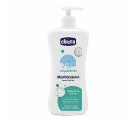 Chicco spuma de baie  fara lacrimi Baby Moments 500ml TALC 2837300