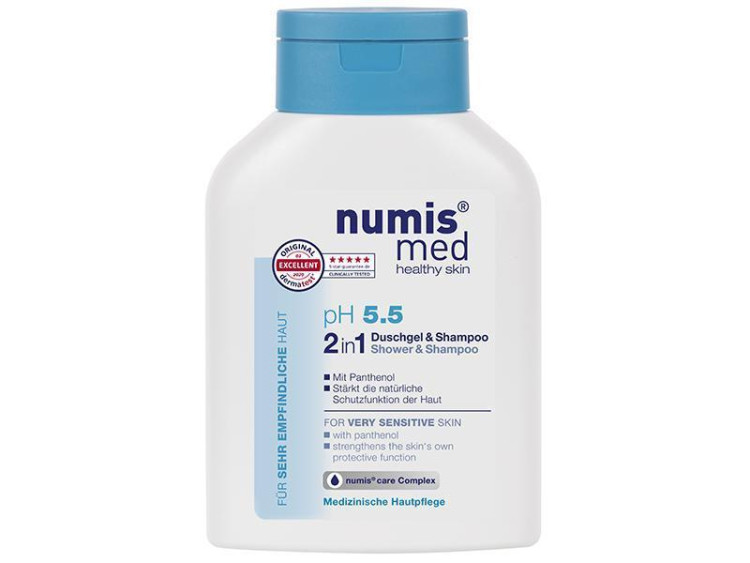 NumisMed Sampon Gel de dus 2 in 1 pH5,5  200ml - poza produsului