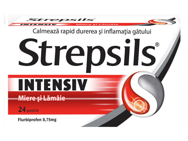 Strepsils Intensiv Miere Lamiie pastile - poza produsului