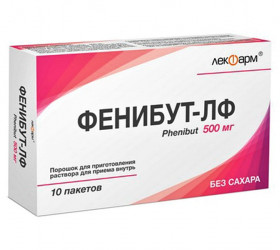 Fenibut-LF 500mg pulb./sol. orala