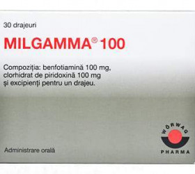 Milgamma 100mg+100mg draj.