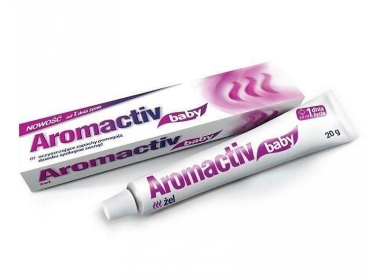 Aromactiv Baby Gel calmant pu masaj 0+ 20g - poza produsului