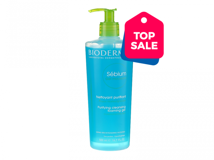Bioderma Sebium Gel spumant fata 500ml - poza produsului