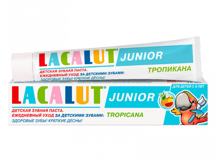 Lacalut Pasta d. Junior Tropicana 75 ml - poza produsului
