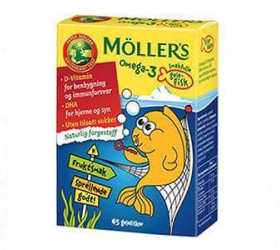 Moller's Omega-3 Fishes orange jeleuri