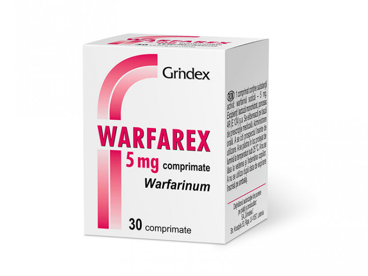 Warfarex 5mg comp. - poza produsului