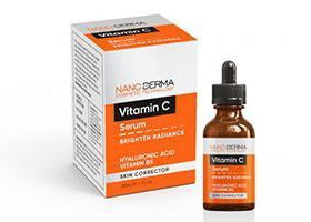 NanoDerma Ser Vitamina C + Hialuronic + Vit B5 30ml