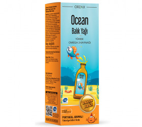 Ocean Omega 3 sirop Portocala 150ml
