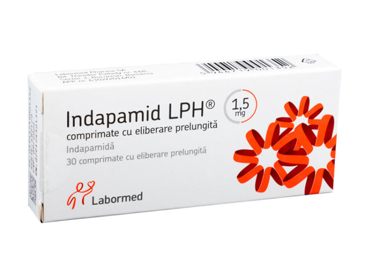 Indapamid LPH 1.5mg comp.film.elib.prelung. - poza produsului