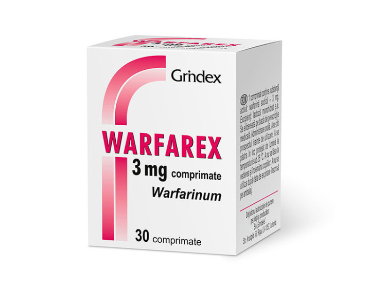 Warfarex 3mg comp. - poza produsului