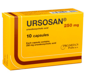 Ursosan 250mg caps.