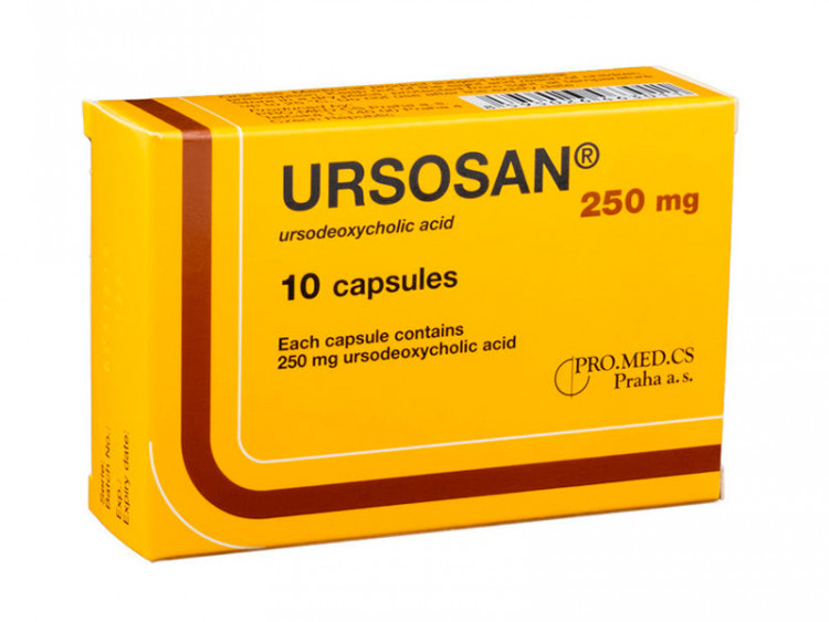 Ursosan 250mg caps. - poza produsului