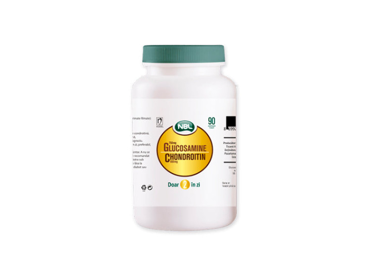 NBL Glucosamine 750mg + Chondroitin 600mg comp.film. - poza produsului