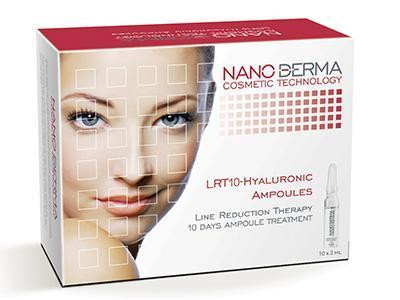 NanoDerma Fiole cu acid hialuronic 10x2ml - poza produsului