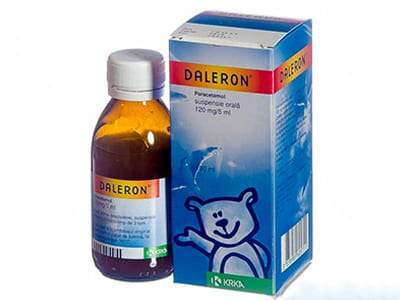 Daleron 120mg/5ml susp.orala 100ml - poza produsului