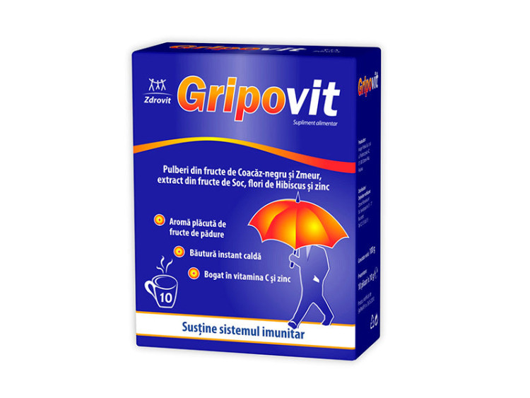 Gripovit plic Zdrovit - poza produsului