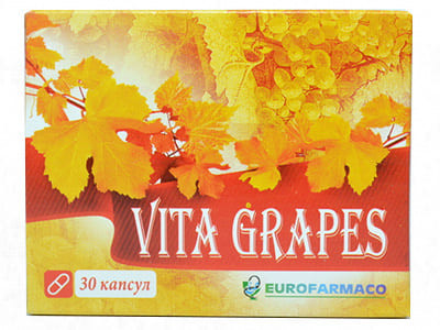 Vita Grapes 250mg caps. - poza produsului