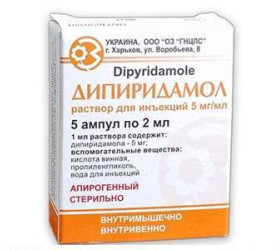 Dipiridamol 0.5% sol.inj. 2ml