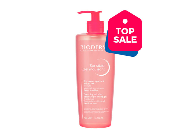 Bioderma Sensibio Gel micelar de spalare 500ml - poza produsului