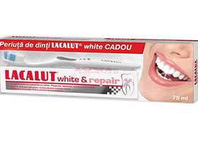Lacalut Pasta d. White 75ml +periuta