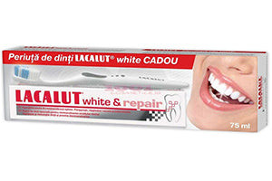 Lacalut Pasta d. White 75ml +periuta - poza produsului