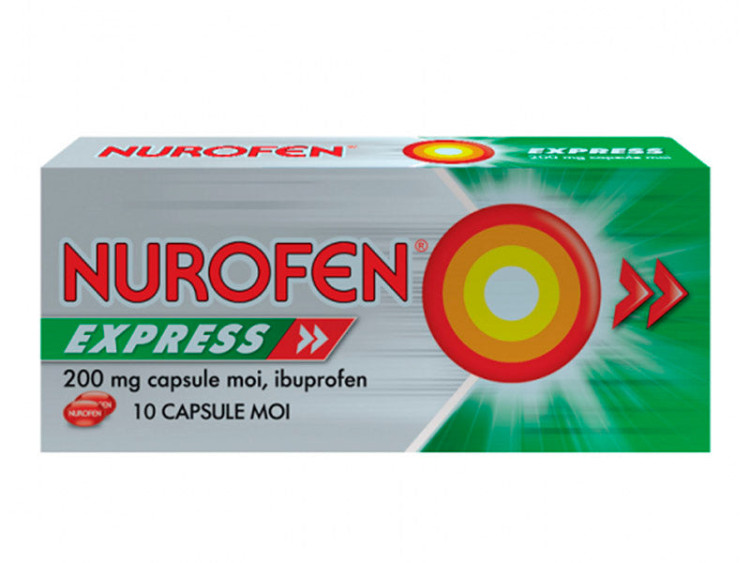 Nurofen Express 200mg caps.moi - poza produsului