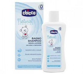 Chicco Natural Sensation Gel de dus si sampon fara lacrimi  200ml