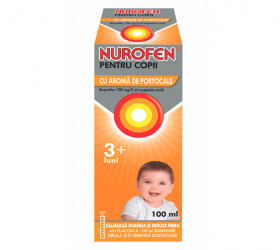 Nurofen p/u copii 100mg/5ml sirop 100ml