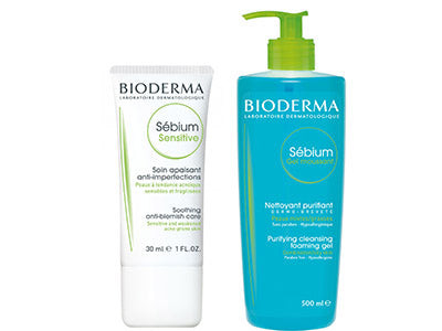 Bioderma Sebium Sensitive 30ml+Sebium Gel Spumant 200ml - poza produsului
