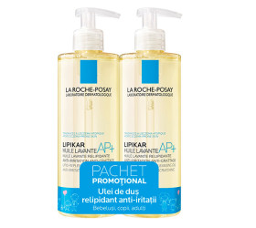 La Roche Posay Lipikar Ulei de curatare 400ml 1+1 (-70% la al doilea produs)