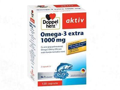 Doppelherz Omega 3 1g caps. - poza produsului